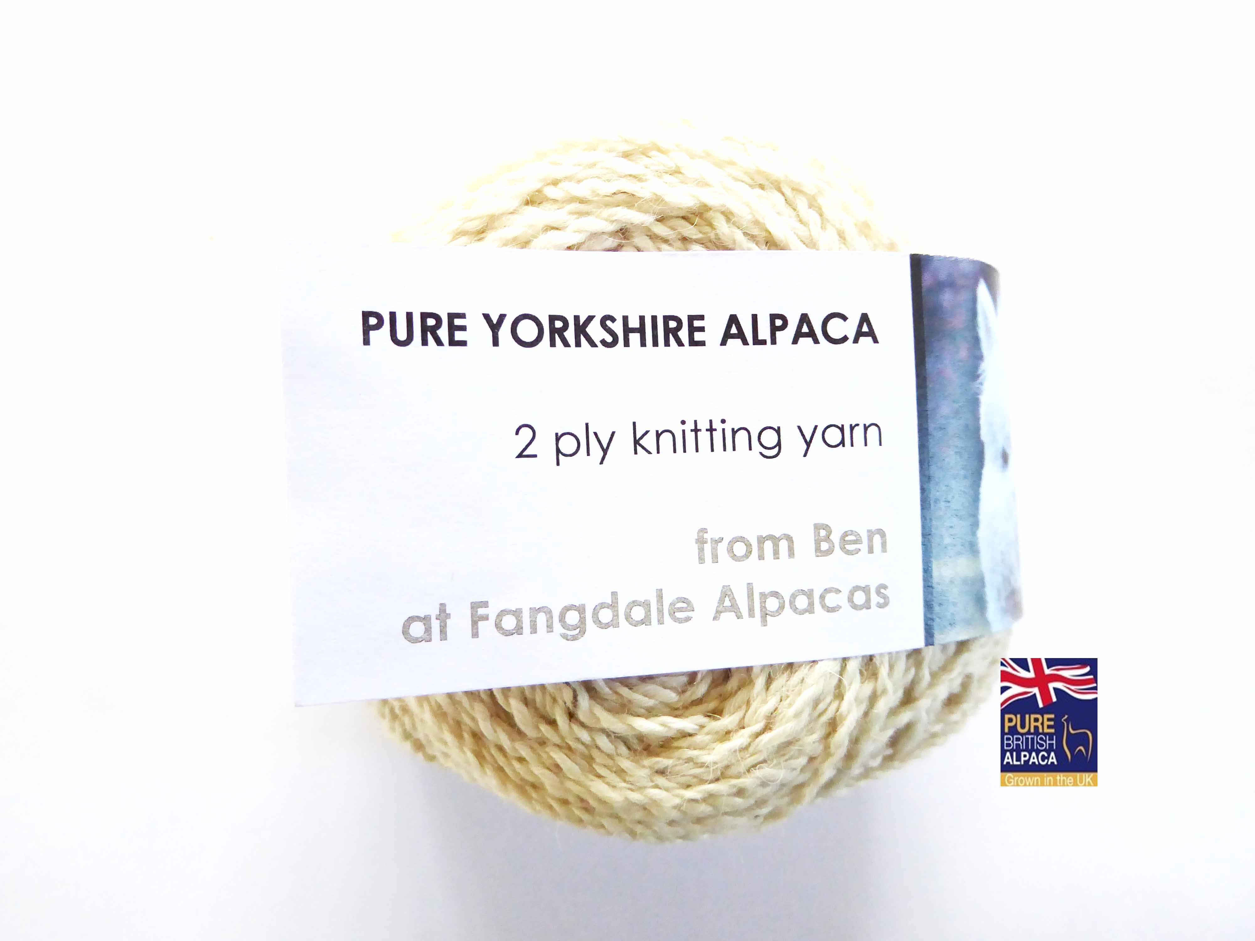 50g 2 ply super soft baby Alpaca yarn from Ben